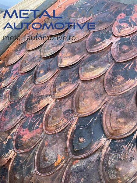 Tabla cupru acoperis